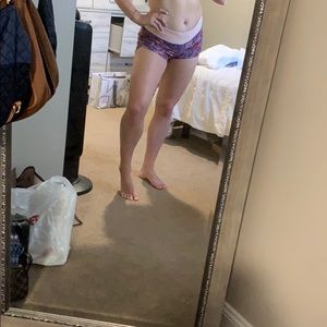 Lulu lemon printed athletic shorts